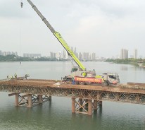 上饶市龙潭大桥改建工程钢便桥及钢平台工程